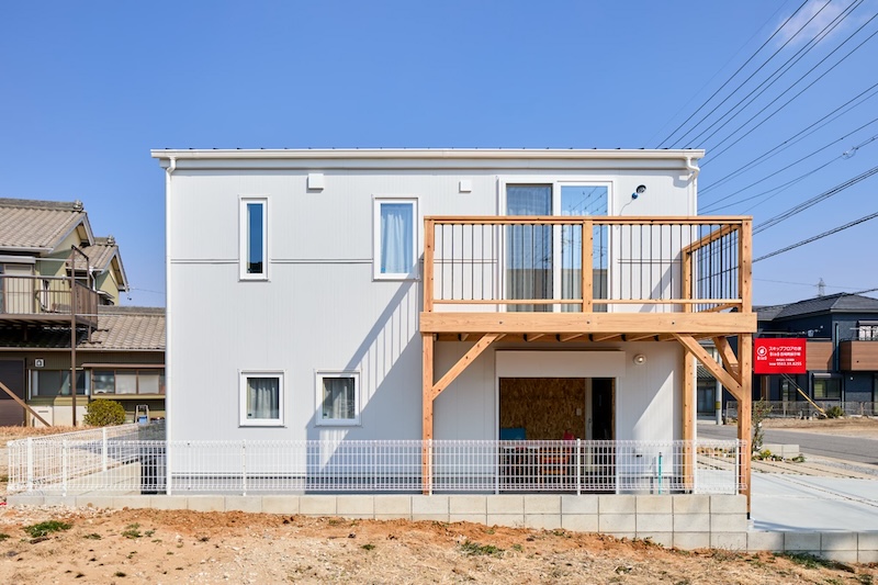 雑貨屋さん風のかわいいお家外見