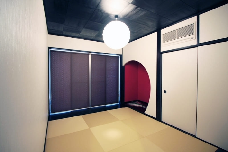 コントラストが美しい和モダンの家