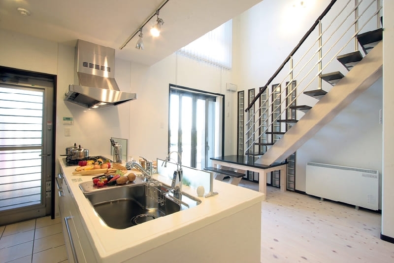 コントラストが美しい和モダンの家